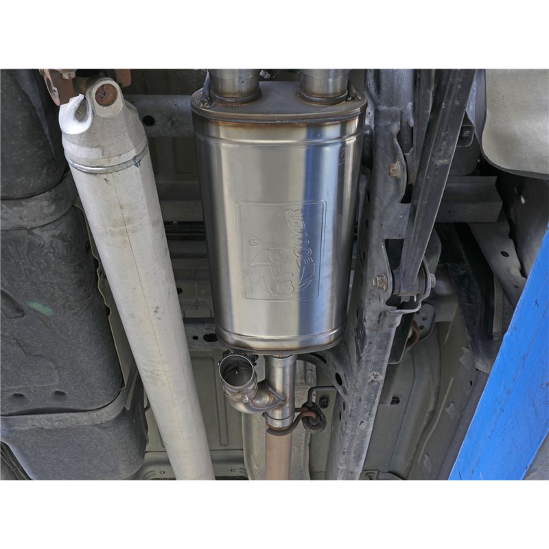 aFe Power | Gemini XV 3 IN 304 Stainless Steel Cat-Back Exhaust System w/Cut-Out Black - Ram 1500 / Classic 5.7L 2009-2023 aF...