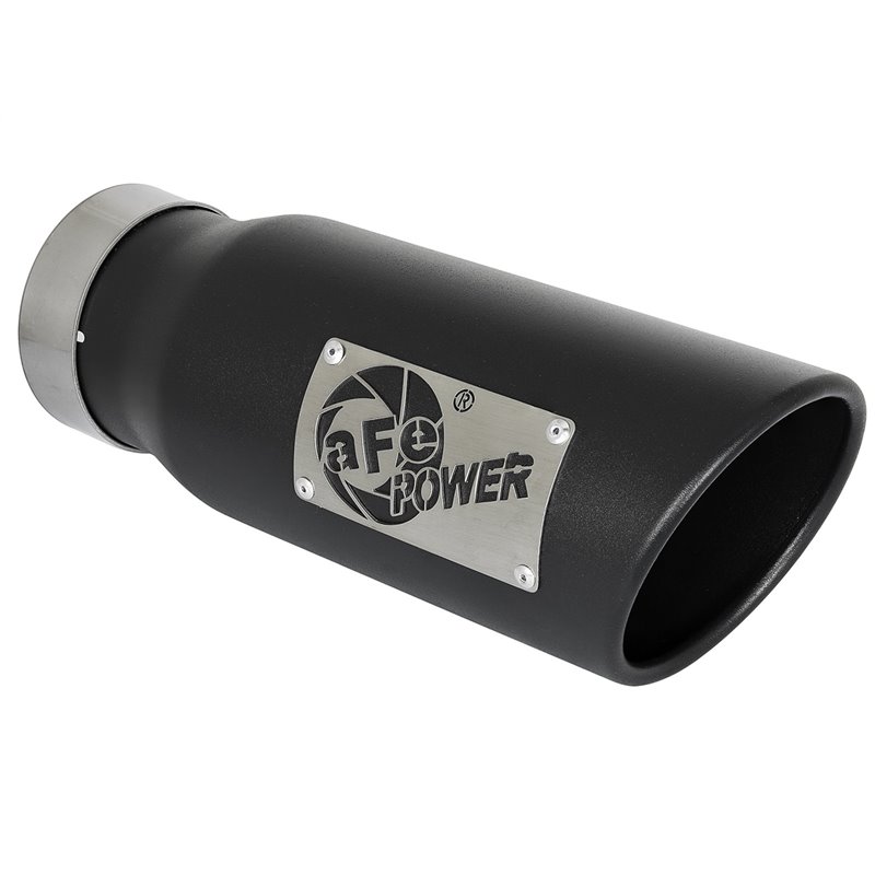 aFe Power | Gemini XV 3 IN 304 Stainless Steel Cat-Back Exhaust System w/Cut-Out Black - F-150 5.0L 2020-2021 aFe POWER Cat-B...