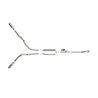 aFe Power | Gemini XV 3 IN 304 Stainless Steel Cat-Back Exhaust System w/Cut-Out Polished - F-150 2.7T / 3.5T 2021-2023 aFe P...