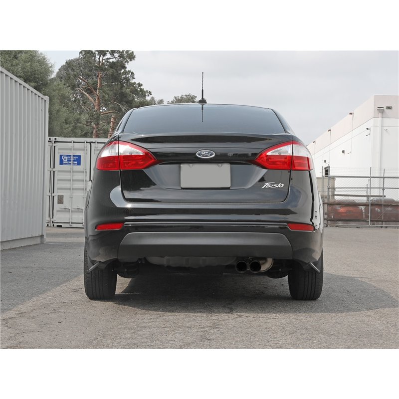 aFe Power | Takeda 2-1/4 IN 304 Stainless Steel Cat-Back Exhaust System w/Black Tip - Fiesta 1.6L 2014-2019 aFe POWER Cat-Bac...