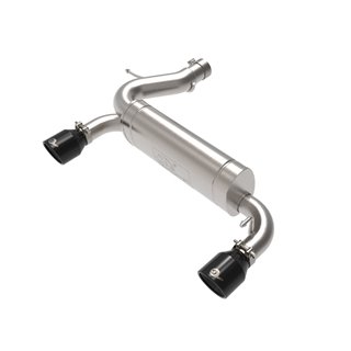 aFe Power | Vulcan Series 3 IN to 2-1/2 IN Stainless Steel Axle-Back Exhaust System Black - Bronco 2.3T / 2.7T 2021-2023 aFe ...