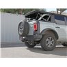 aFe Power | Vulcan Series 3 IN to 2-1/2 IN Stainless Steel Cat-Back Exhaust System Carbon - Bronco 2.3T / 2.7T 2021-2023 aFe ...