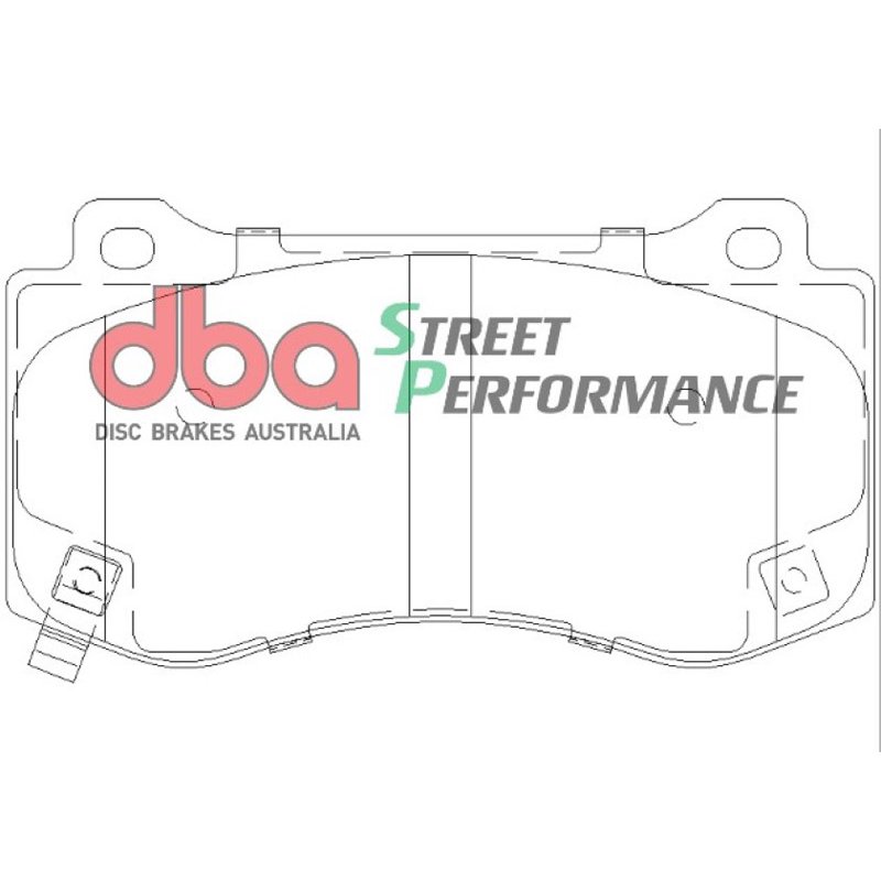DBA | Street Performance Brake Pads - Avant - 300 / Challenger / Charger 2015-2022