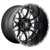 Fuel Off-Road | D513 17x6.5 ET129 - MATTE BLACK MILLED