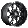 Fuel Off-Road | D517 18x9.0 ET20 - MATTE BLACK MILLED
