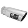 aFe Power | Gemini XV 3 IN 304 Stainless Steel Cat-Back Exhaust System w/Cut-Out Polished - Silverado / Sierra 1500 4.3L / 5....