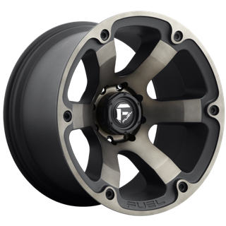 Fuel Off-Road | D564 16x8.0 ET1 - MATTE BLACK DOUBLE DARK TINT