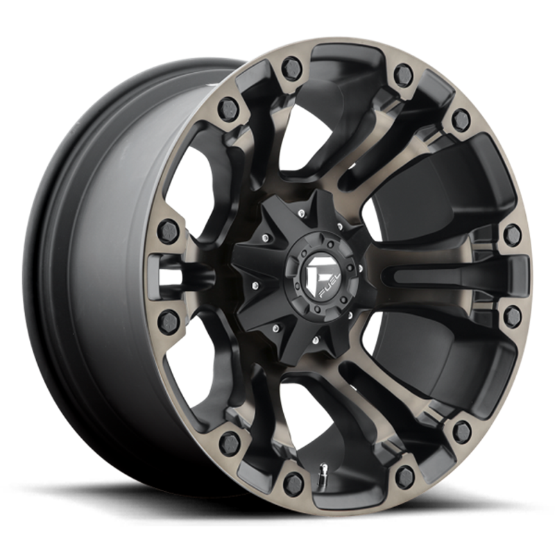 Fuel Off-Road | D569 20x10.0 ET-18 - MATTE BLACK DOUBLE DARK TINT