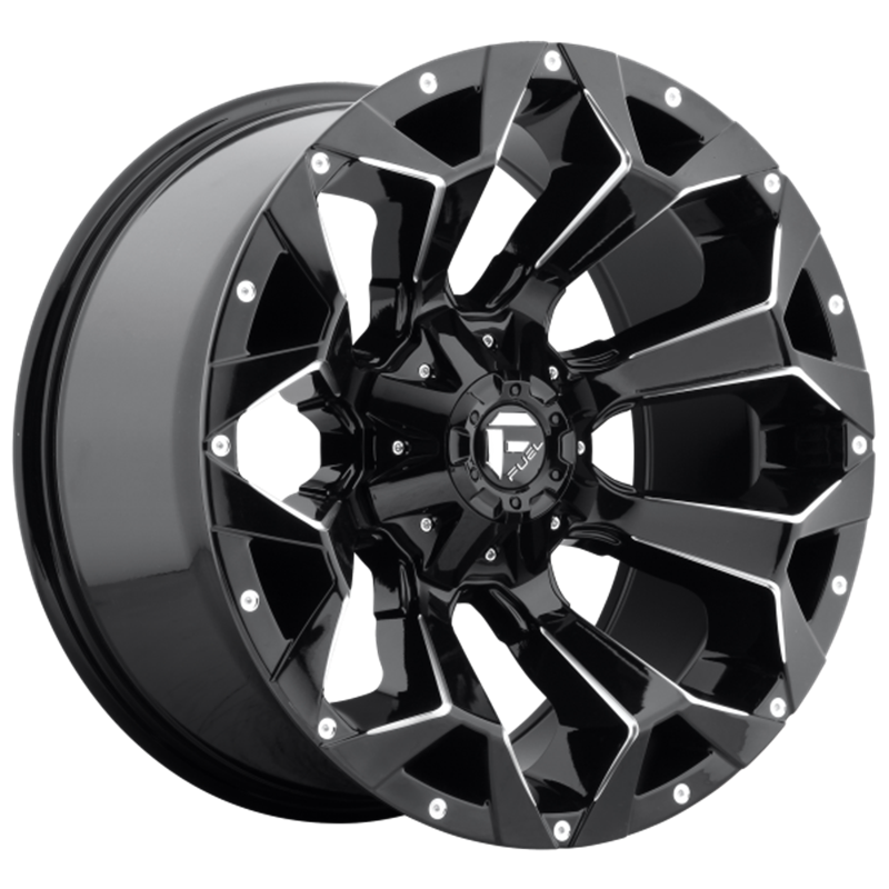 Fuel Off-Road | D576 20x9.0 ET20 - GLOSS BLACK MILLED