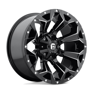 Fuel Off-Road | D576 20x10.0 ET-18 - GLOSS BLACK MILLED
