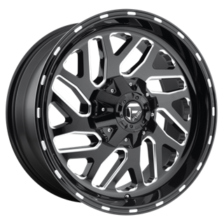 Fuel Off-Road | D581 20x9.0 ET1 - GLOSS BLACK MILLED