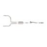 aFe Power | Gemini XV 3 IN 304 Stainless Steel Cat-Back Exhaust System w/Cut-Out - Silverado / Sierra 1500 / Limited 6.2L 201...