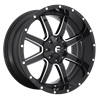 Fuel Off-Road | D610 17x9.0 ET-12 - GLOSS BLACK MILLED