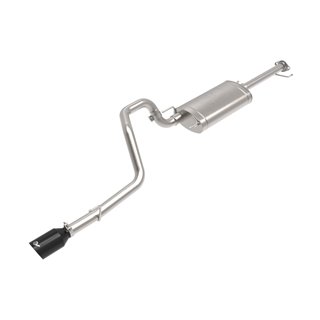 aFe Power | Vulcan Series 2-1/2in 304 SS Cat-Back w/Black Tip - GX460 4.6L 2010-2022