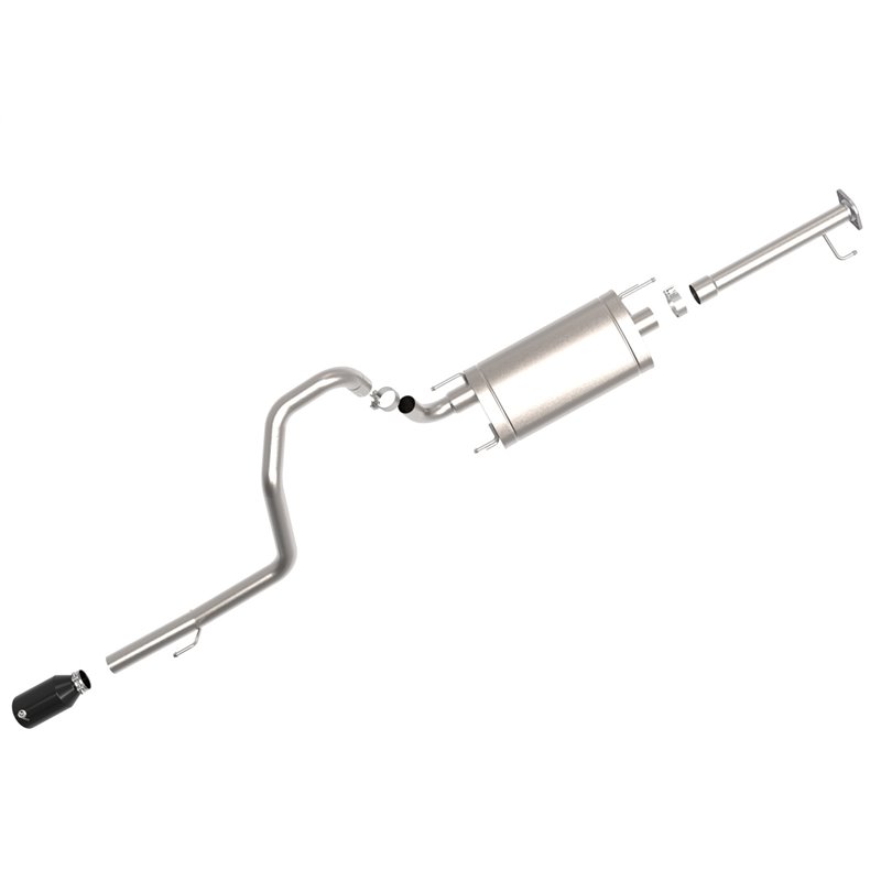 aFe Power | Vulcan Series 2-1/2 IN 304 Stainless Steel Cat-Back Exhaust System w/Black Tip - GX460 4.6L 2010-2023 aFe POWER C...