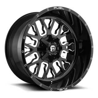 Fuel Off-Road | D611 20x10.0 ET-19 - GLOSS BLACK MILLED