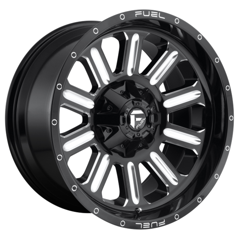 Fuel Off-Road | D620 20x9.0 ET20 - GLOSS BLACK MILLED