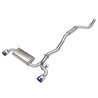 aFe Power | Takeda 3in / 2-1/2in 304 SS Cat-Back w/Blue Tip - GR Supra 2.0T 2021-2022