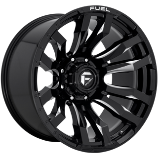 Fuel Off-Road | D673 20x10.0 ET-18 - GLOSS BLACK MILLED