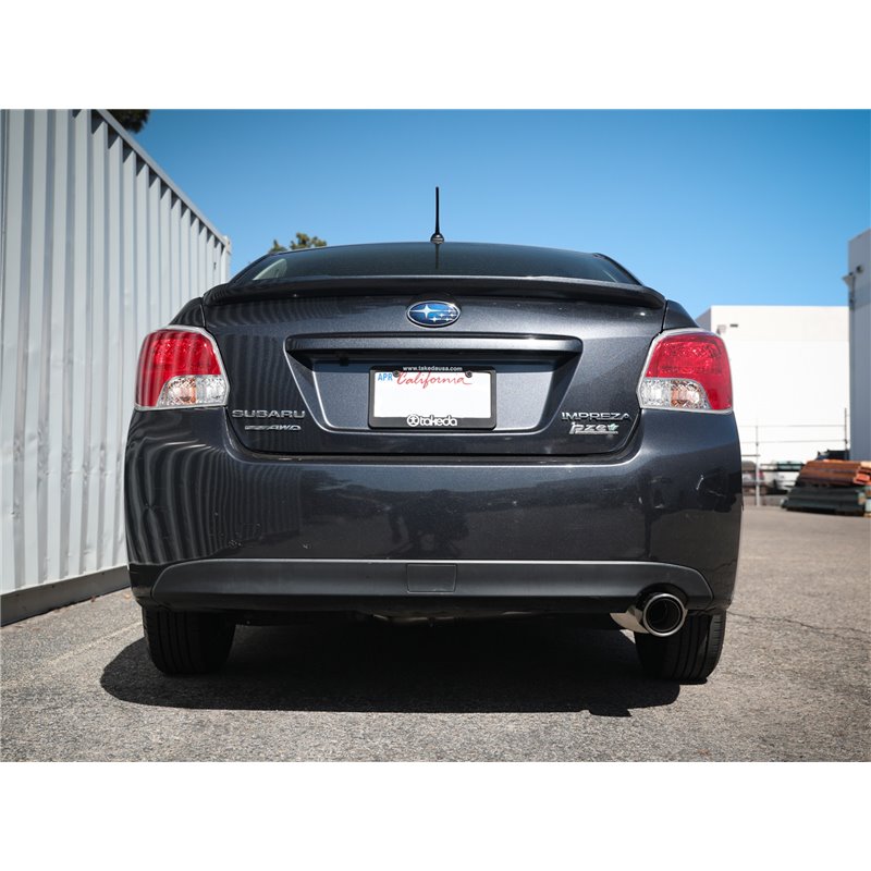 aFe Power | Takeda 2-1/4in 304 SS Cat-Back w/Polished Tip - Impreza 2.0L 2012-2016