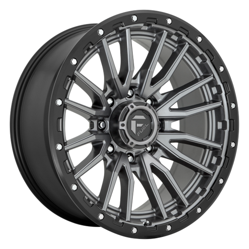 Fuel Off-Road | D680 20x9.0 ET1 - MATTE GUN METAL BLACK BEAD RING