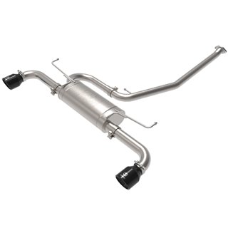 aFe Power | Takeda 2-1/4in / 2-1/2in 304 SS Cat-Back w/Black Tip - RAV4 2.5L 2019-2022