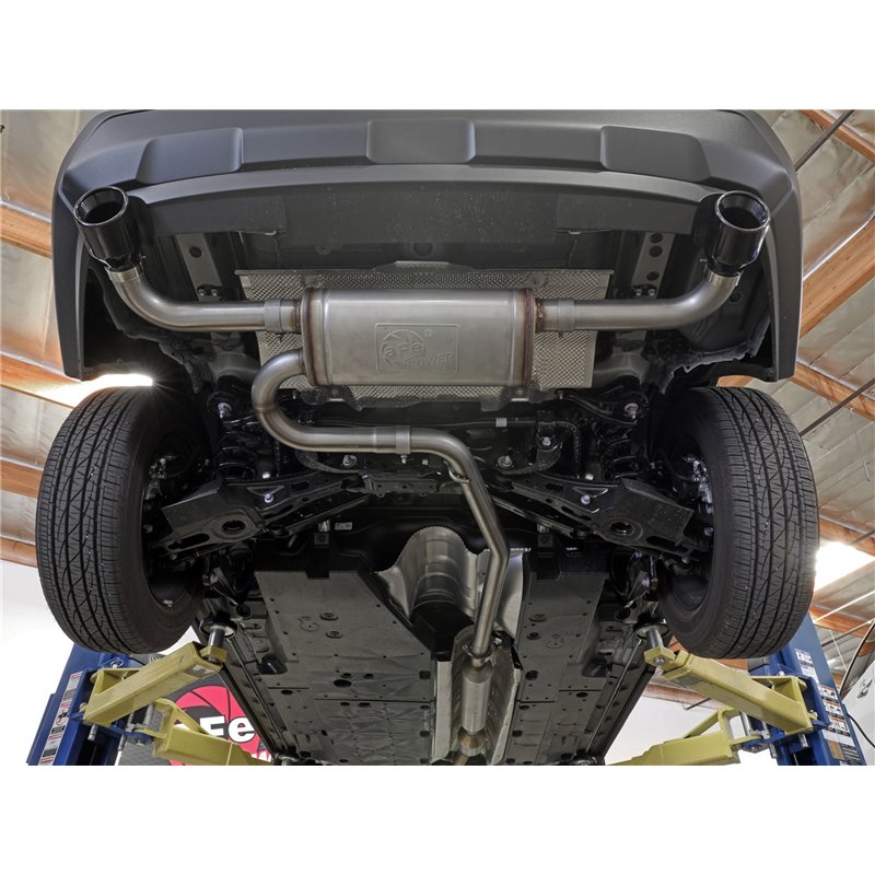 aFe Power | Takeda 2-1/4in / 2-1/2in 304 SS Cat-Back w/Black Tip - RAV4 2.5L 2019-2022