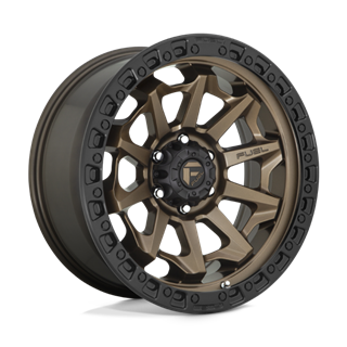Fuel Off-Road | D696 15x8.0 ET-19 - MATTE BRONZE BLACK BEAD RING