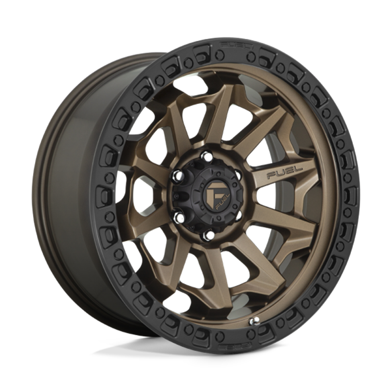 Fuel Off-Road | D696 15x8.0 ET-19 - MATTE BRONZE BLACK BEAD RING