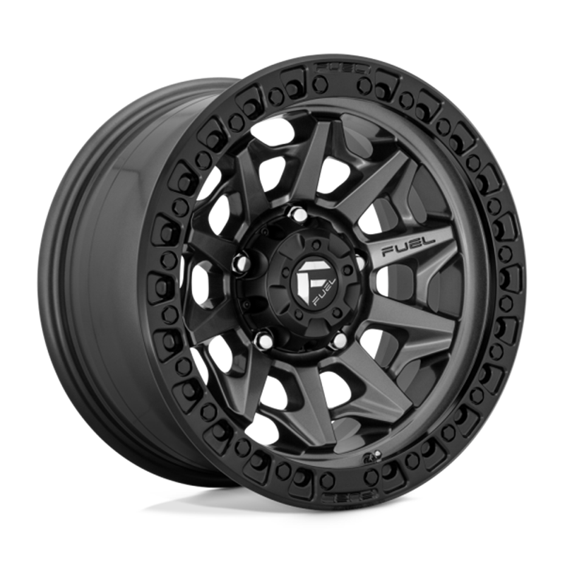 Fuel Off-Road | D716 17x8.5 ET0 - MATTE GUN METAL BLACK BEAD RING