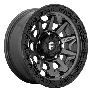 Fuel Off-Road | D716 17x8.5 ET14 - Matte Gun Metal Black Bead Ring