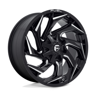Fuel Off-Road | D753 20x9.0 ET20 - GLOSS BLACK MILLED