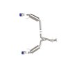 aFe Power | Takeda 2-1/2 IN 304 Stainless Steel Axle-Back Exhaust System w/Blue Tip - IS250 Base / C / IS350 2.5L / 3.5L 2006...