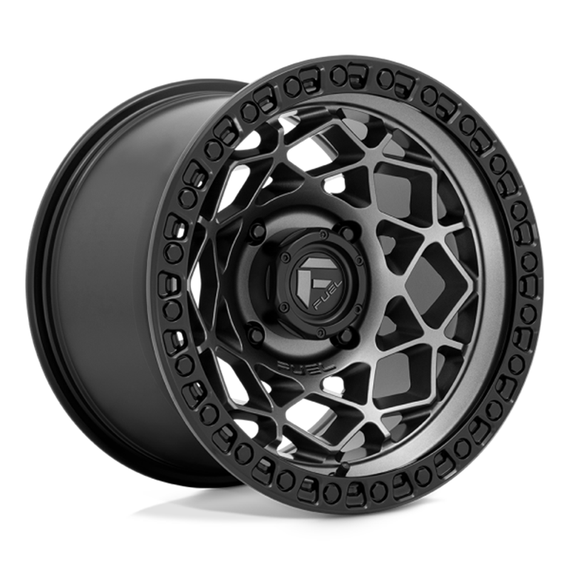 Fuel Off-Road | D784 15x7.0 ET10 - GUNMETAL WITH MATTE BLACK RING