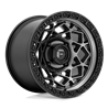 Fuel Off-Road | D784 15x7.0 ET10 - GUNMETAL WITH MATTE BLACK RING