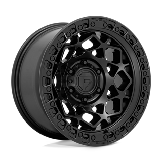 Fuel Off-Road | D786 17x9.0 ET1 - MATTE BLACK WITH MATTE BLACK RING