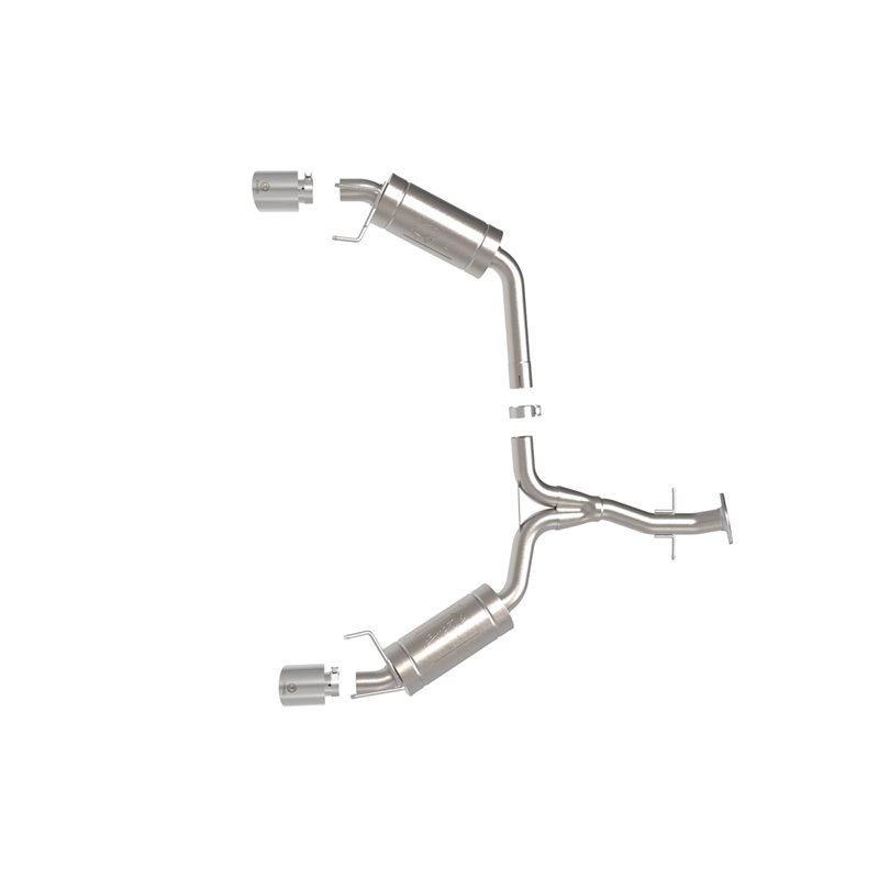 aFe Power | Takeda 2-1/2 IN 304 Stainless Steel Axle-Back Exhaust System w/Polished Tip - IS250 Base / C / IS350 2.5L / 3.5L ...