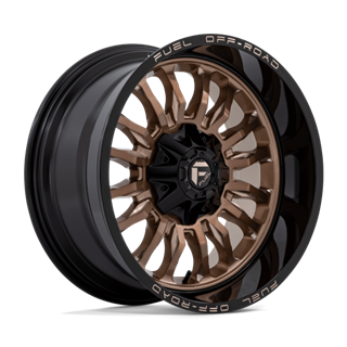 Fuel Off-Road | D797 20x10.0 ET-18 - PLATINUM BRONZE WITH BLACK LIP