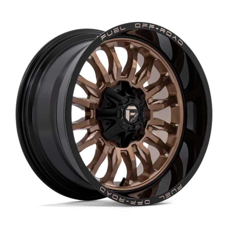 Fuel Off-Road | D797 20x10.0 ET-18 - PLATINUM BRONZE WITH BLACK LIP