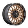 Fuel Off-Road | D797 22x12.0 ET-44 - PLATINUM BRONZE WITH BLACK LIP