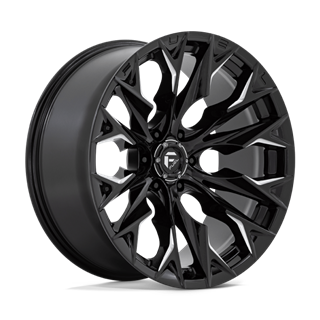 Fuel Off-Road | D803 22x10.0 ET-18 - GLOSS BLACK MILLED