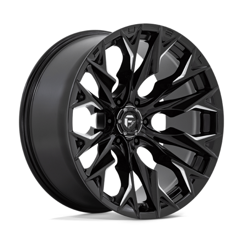 Fuel Off-Road | D803 22x10.0 ET-18 - GLOSS BLACK MILLED