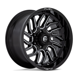 Fuel Off-Road | D807 20x10.0 ET-18 - GLOSS BLACK MILLED