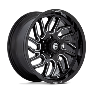 Fuel Off-Road | D807 20x9.0 ET1 - GLOSS BLACK MILLED