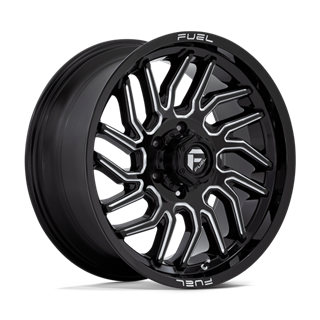 Fuel Off-Road | D807 20x9.0 ET20 - GLOSS BLACK MILLED