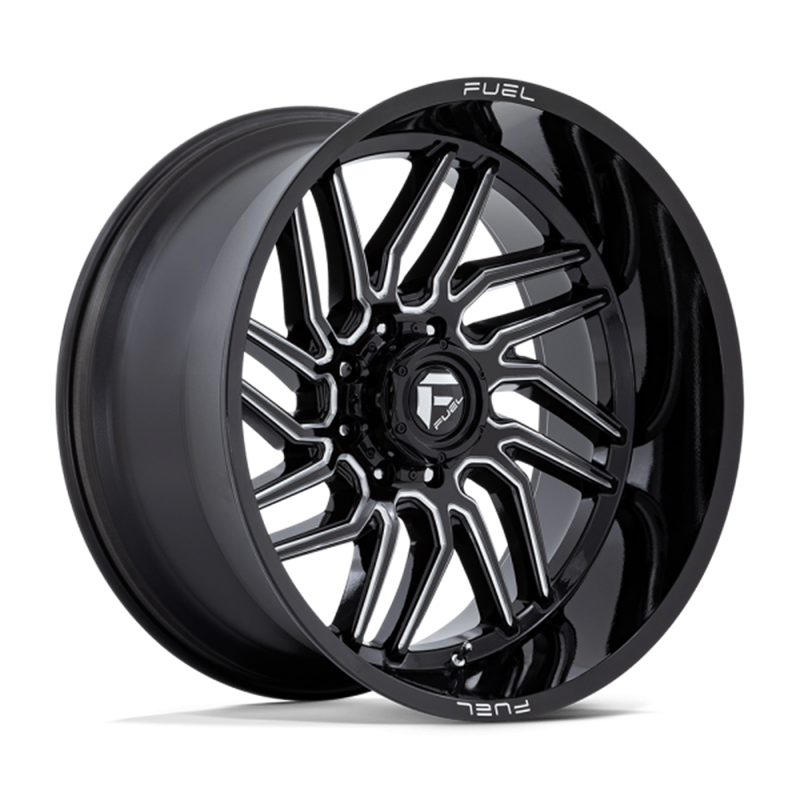 Fuel Off-Road | D807 24x12.0 ET-44 - GLOSS BLACK MILLED
