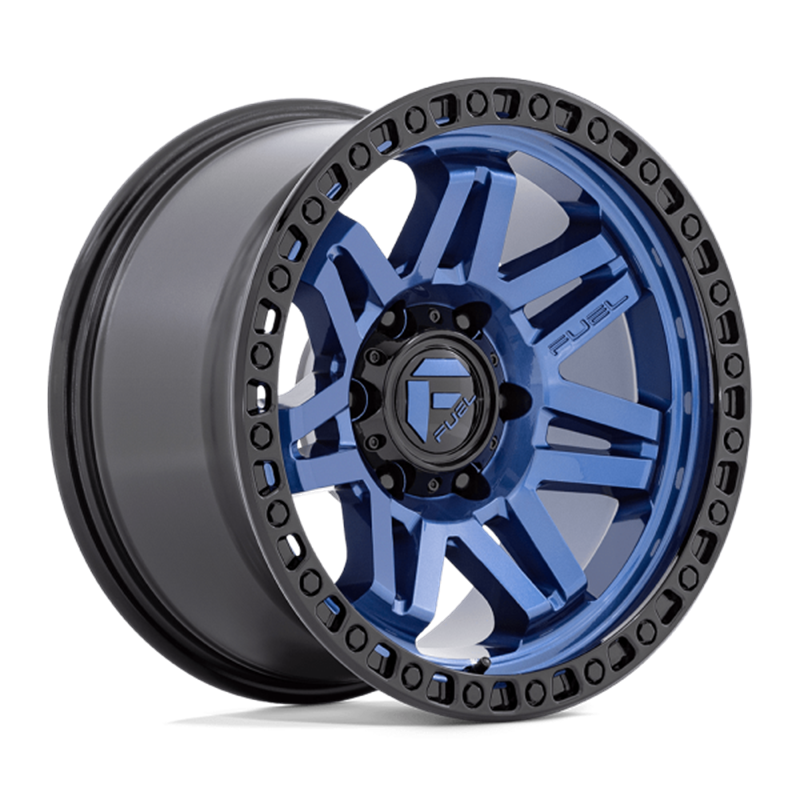 Fuel Off-Road | D813 17x9.0 ET-12 - DARK BLUE WITH BLACK RING