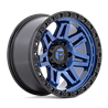 Fuel Off-Road | D813 17x9.0 ET-12 - DARK BLUE WITH BLACK RING