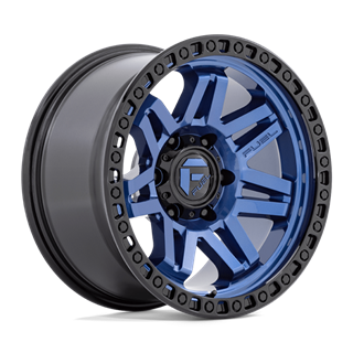 Fuel Off-Road | D813 17x9.0 ET-12 - DARK BLUE WITH BLACK RING