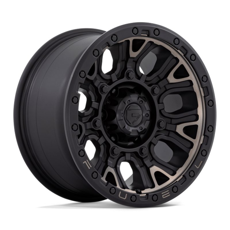 Fuel Off-Road | D824 17x9.0 ET1 - MATTE BLACK WITH DOUBLE DARK TINT